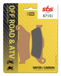Rieju Marathon 250 2010-2012 SBS Sintered Front Brake Pad 671SI - Picture 1 of 5
