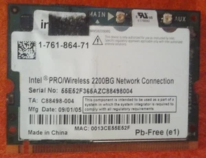 Modul Wifi Sony Vaio VGN S5M Pcg 6H2M - Bild 1 von 1