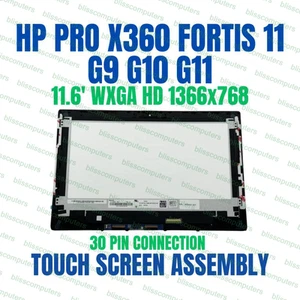 Conjunto de pantalla táctil pantalla LCD N35459-001 HP Pro x360 Fortis pulgadas G11 - Imagen 1 de 9