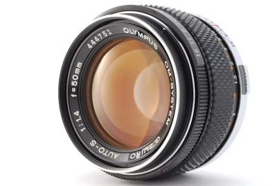 [excellent+++++] Olympus OM-System G.Zuiko Auto-S 50mm F/1.4 MF Lens From Japan - image 1 of 4