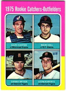 1975 Topps - 1975 Rookies Gary Carter, Meyer, Roberts #620 (RC) NM - Centered! - Picture 1 of 2