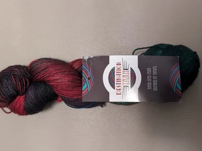 Destination Yarn Postcard Fingering Weight.   Underneath The Christmas Tree  - Image 1 of 4