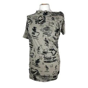 Vivienne Westwood Anglomania Damen Kleid schwarz gestreift S - Bild 1 von 7