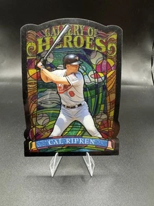 Topps Gallery of Heroes 1998 #GH9 CAL RIPKEN Baltimore Orioles vitral - Imagen 1 de 2