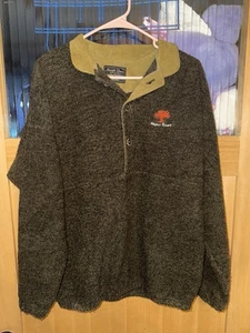 Vintage 90er STRAIGHT DOWN Golf Pullover Herren M BRAUN Acryl WEICH Made in USA - Bild 1 von 6