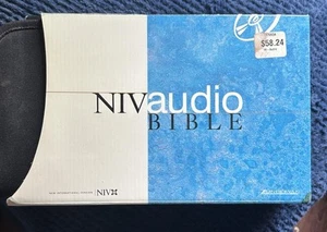 Zondervan NIV Audio Holy Bible 64 CDs Zippered Binder Old & New Testament  New - Picture 1 of 5