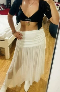 Christopher Esber White Skirt Size 10 - Picture 1 of 7