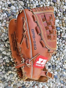 SSK DPG-580 12" LEATHER BASEBALL SOFTBALL GLOVE LEFT Hand Throw Sasaski Sports - Picture 1 of 8