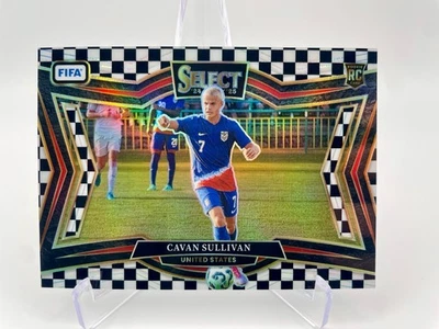 2024-25 Panini Select FIFA Cavan Sullivan tablero de ajedrez nivel de campo SSP raro RC! Foto 1 de 2