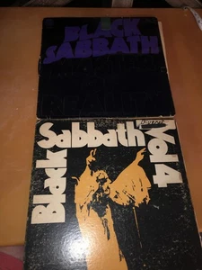 BLACK SABBATH - MASTER OF REALITY AND VOL 4 Both Records For A Good Price - Imagen 1 de 23