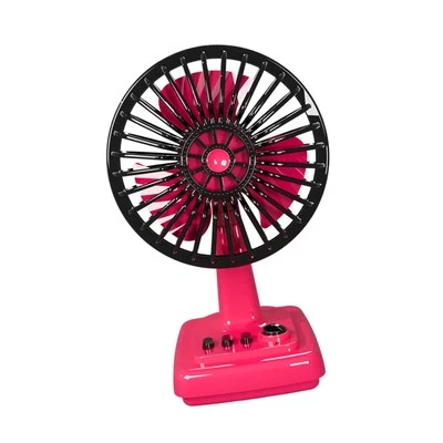Ventilador de Escritorio USB Diseño Vintage 3 Velocidades Ventilador Personal para Viaje Dormitorio Cocina Foto 1 de 2