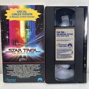 Star Trek The Motion Picture - VHS - William Shatner Leonard Nimoy - A5 - Bild 1 von 2