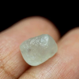 Zertifiziert 4,32ct natürliches unbeheiztes Ceylon weißer Saphir Sri Lanka gro 8x6,9 mm - Bild 1 von 4