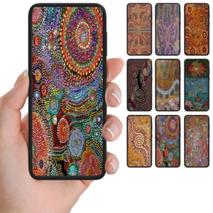 Funda trasera para teléfono móvil impresa con tema de arte aborigen para serie OPPO #2 - Imagen 1 de 10