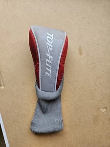 Top Flite Hybrid Golf Club Cover Red And Grey Rescue Club Cover - Picture 1 of 5