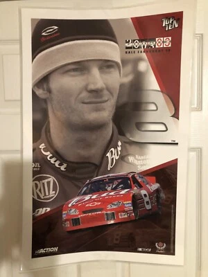 Snap On Tools Collectable Dale Earnhardt Jr,Laminated 2003 Rare Poster. - Image 1 of 2