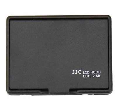 JJC BLACK LCH-2.5B Universal LCD Hood for 2.5 inch LCD Screen Display Camera - Image 1 of 4