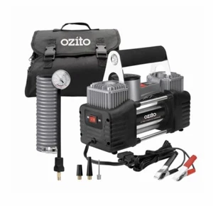 NEW Ozito 12V 70L/min 145PSI Twin Cylinder Air Compressor OTAC-1570 - Picture 1 of 6
