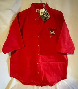 Dale Earnhardt Jr #8 Camp Shirt Wettbewerber View XL neu mit Etikett - Bild 1 von 6