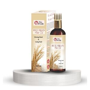 Chic Beauty Rice Bran Hair oil  with comb applicator 100ML | Strong, Long Hair