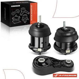 3Pcs Engine Mount & Torque Strut Mount for Chevy Traverse 09-17 GMC Buick Saturn - Picture 1 of 10