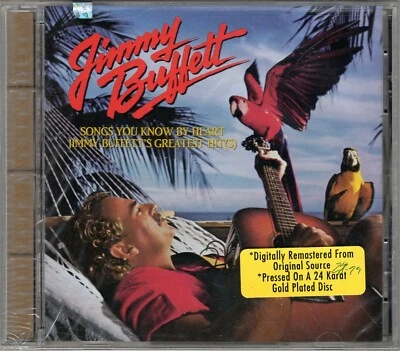 SEALED Songs You Know by Heart Jimmy Buffett Greatest Hits CD 24k Gold Disc RARE - Image 1 of 2