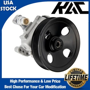 Power Steering Pump w/ Pulley For 00-06 Mercedes-Benz S430 S500 S55 AMG 21-5326 - Picture 1 of 12
