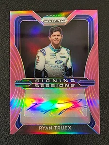Ryan Truex 2020 Prizm Racing Auto Signing Sessions Pink /50 SS-RT - Picture 1 of 2