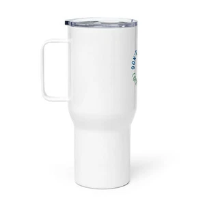 Travel mug with a handle - Picture 1 of 3
