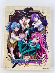 Rosario Vampire S1 (2013) - SEASON 1 FUNIMATION ANIME 2 DISC DVD LOT ~ Excellent - Picture 1 of 7