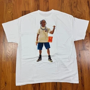 GEBRAUCHT Travis Scott X McDonalds 2020 Action Figur Serie T-Shirt Cactus Jack NYC - Bild 1 von 10
