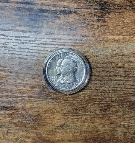 1921 Alabama Centennial Silver Half Commemorative - Free Shipping Cover