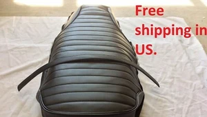High Quality REPLACEMENT SEAT COVER +Strap fits SUZUKI RV-90 RV125 1972 TO 1977 - Picture 1 of 2