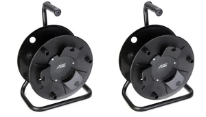 2 Pack Black Cable Reel Capacity 330' of 6mm cable Brand New - Picture 1 of 2