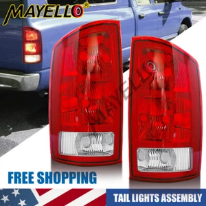 Pair Tail Lights For 2002-2006 Dodge Ram 1500 2003-06 Dodge Ram 2500 3500 Pickup - Picture 1 of 11