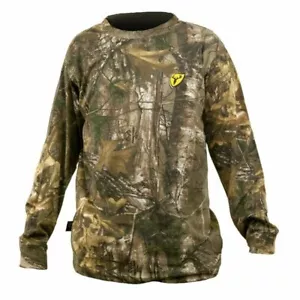 Scentblocker Realtree MAX 5 tarnfarben geschmolzene Baumwolle Duftkontrolle L/S Shirt - NEU! - Bild 1 von 1