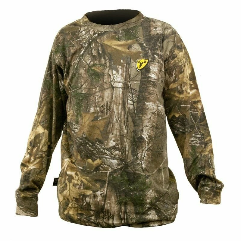 Scentblocker Realtree MAX 5 Camo Fused Cotton Scent Control L/S Shirt - NEW! - Image 1 of 1