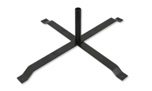 X Stand for Advertising Pole Pole Base Stand for Advertising Pole Black - Picture 1 of 6