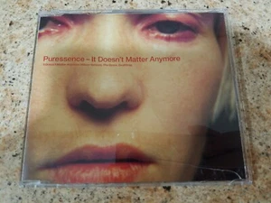 Puressence, It Doesn't Matter Anymore - 1998 - UK CD Single - Rare, OOP (cd2) - Picture 1 of 4