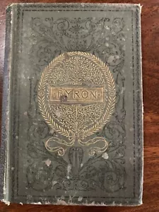 Antique Original Rare The Poetical Works of Lord Byron New York Crowell And Co - Imagen 1 de 19