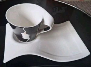 Villeroy & Boch NewWave Kaffeetasse +Unterteller - Bild 1 von 2