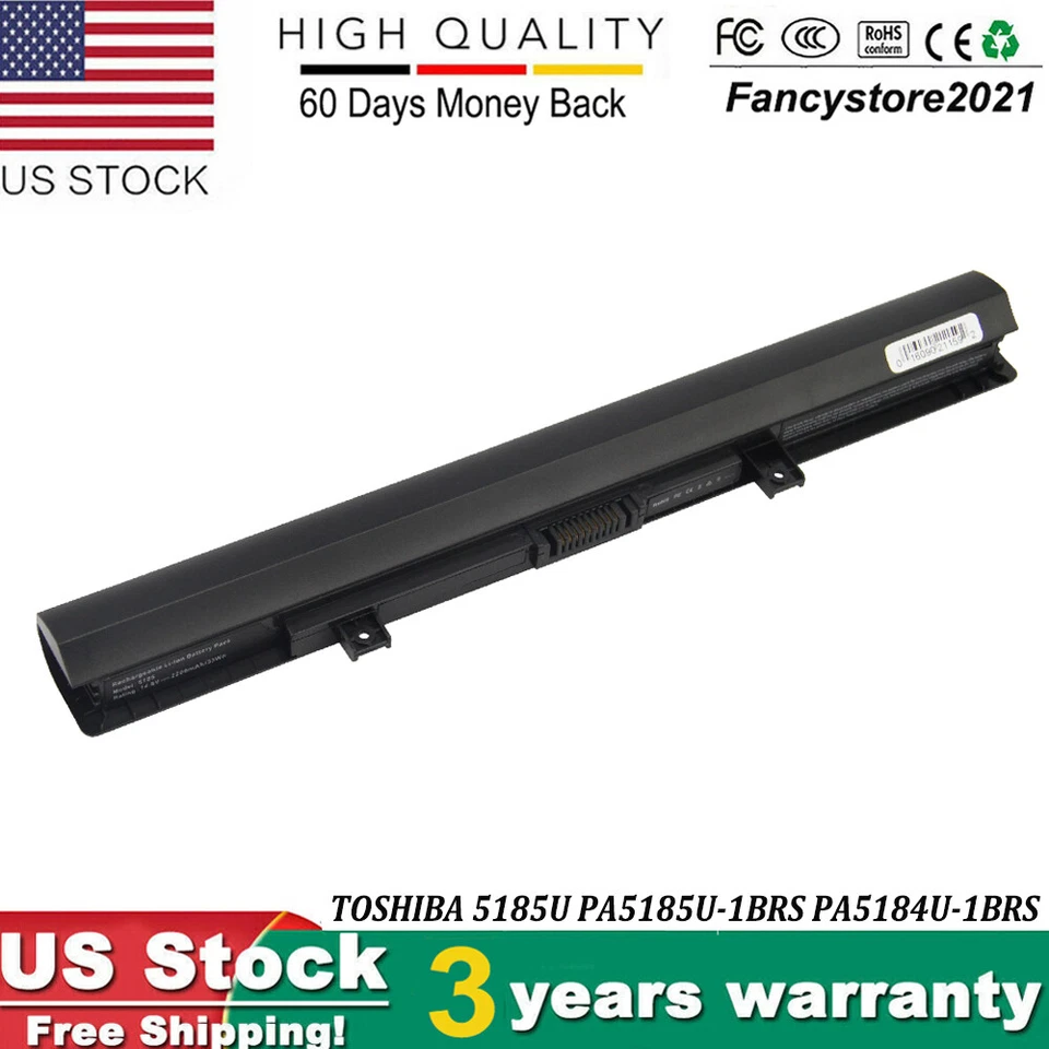 Batería PA5185U-1BRS para Toshiba Satellite C55D C55T C55-B5200 C55-B5300 PA5195U Foto 1 de 4
