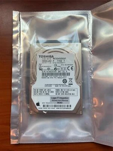 Toshiba Apple MK5065GSXF 500GB SATA II 2.5" Hard Drive 5400RPM 655-1646C - Picture 1 of 2