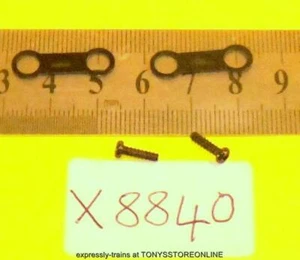 hornby oo spare x8840 2x drawbars/screws for dean goods loco & many applications - Picture 1 of 1