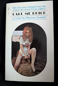 Call Me Brick by Munroe Howard (1967, Vintage Paperback) Book Near Mint - Foto 1 di 3