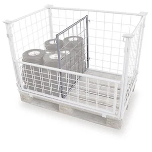 Palettenaufsatz Trenngitter, verzinkt - 950 x 1600 mm - Feuerverzinkt - VARIOFIT - Bild 1 von 1