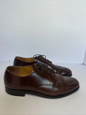 Cole Haan Calhoun Mens Size 9.5D Shoes Leather Oxford Derby Mahogany Dress Wbox - Image 1 of 4