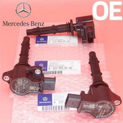 Brand New Set of 3 Ignition Coils 19005267 for 2005-2010 Mercedes-Benz - Imagem 1 de 4