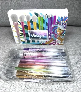 NEW - BH Cosmetics TAKE ME BACK TO BRAZIL 10 Piece Brush Set - Picture 1 of 3