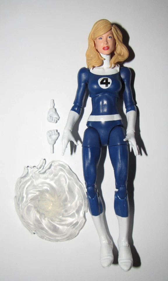 Figura Leyendas Marvel Mujer Invisible Serie Retro Completa Excelente Foto 1 de 1